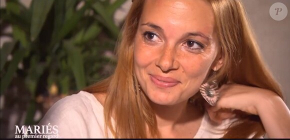 Delphine et Romain de "Mariés au premier regard 2020", le 17 février, sur M6