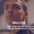 Mallory Gabsi de "Top Chef 2020", le 21 février 2020, sur M6