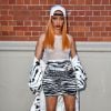 Shay arrive à l'Olympia London pour assister au défilé Burberry. Londres, le 17 février 2020.