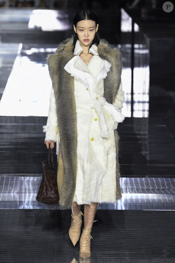 Défilé Burberry, collection automne-hiver 2020-2021, à l'Olympia London. Londres, le 17 février 2020.