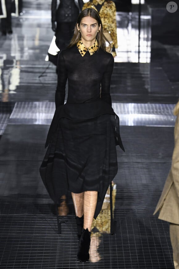 Défilé Burberry, collection automne-hiver 2020-2021, à l'Olympia London. Londres, le 17 février 2020.