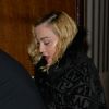Madonna quitte le Palladium de Londres après un concert. Le 2 février 2020. @Palace Lee/Splash News/ABACAPRESS.COM