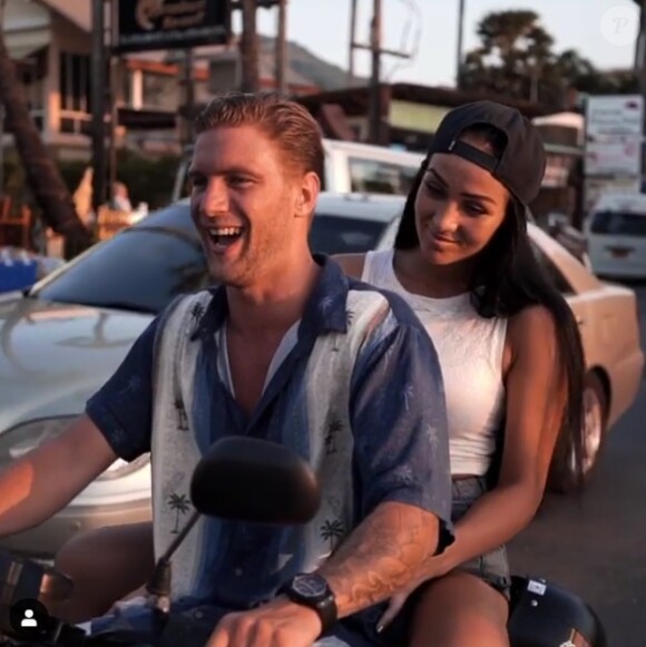 Joseph de "Koh-Lanta 2020" et Olga. Photo prise sur son compte Instagram.