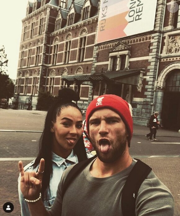 Joseph de "Koh-Lanta 2020" et Olga. Photo prise sur son compte Instagram.