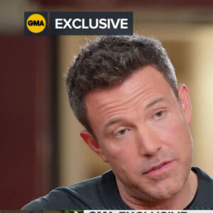 Ben Affleck aborde le sujet de son addiction à l'alcool dans l'émission "Good Morning America", Los Angeles, le 20 février 2020.