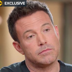 Ben Affleck aborde le sujet de son addiction à l'alcool dans l'émission "Good Morning America", Los Angeles, le 20 février 2020.