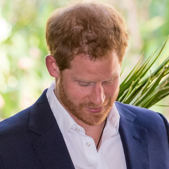 Le prince Harry, duc de Sussex, et Meghan Markle, duchesse de Sussex, se rendent à la réception des industries créatives et des entreprises à Johannesburg, le 2 octobre 2019.