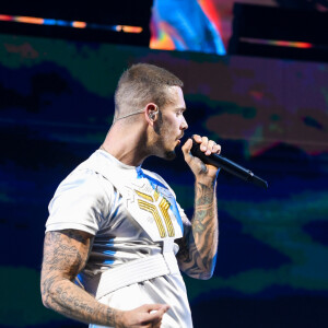 M Pokora en concert au Palais Nikaia à Nice dans le cadre de sa tournée Pyramide Tour le 15 novembre 2019. © Lionel Urman / Bestimage