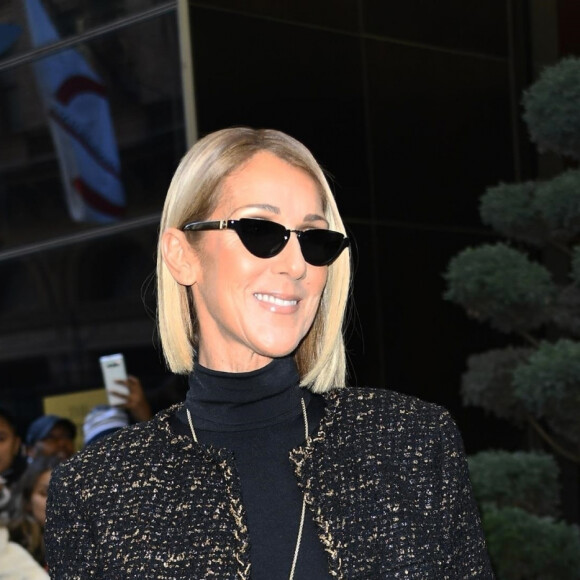 Celine Dion est en promotion à New York pour son nouvel album "Courage" le 15 novembre 2019. 15/11/2019 - New York