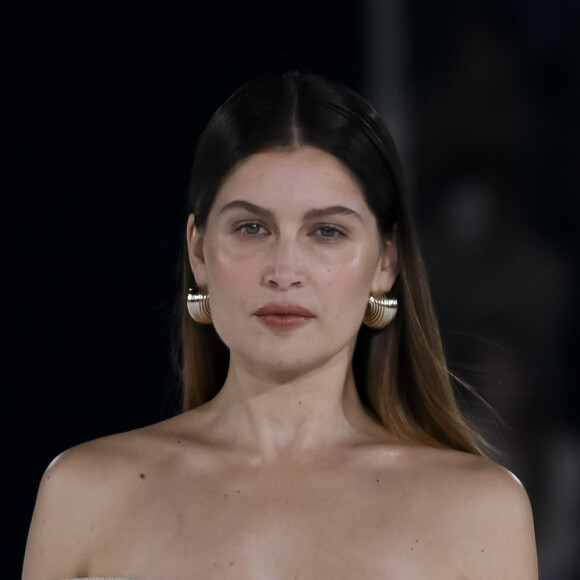 Laetitia Casta - Défilé Jacquemus Homme automne-hiver 20/2021 intitulé 1997 à Paris, le 18 janvier 2020.