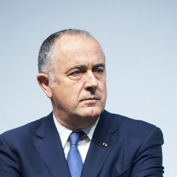 Didier Guillaume, ministre de l'Agriculture et de l'Alimentation, au 57ème salon International de l'Agriculture au parc des expositions de la porte de Versailles à Paris, France, le 23 février 2020. © Jean-Baptiste Autissier/Panoramic/Bestimage