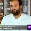 Gianmarco lors du deuxième épisode de "Top Chef" saison 11 sur M6, le 26 février 2020.