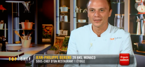 Jean-Philippe lors du deuxième épisode de "Top Chef" saison 11 sur M6, le 26 février 2020.