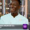 Mory lors du deuxième épisode de "Top Chef" saison 11 sur M6, le 26 février 2020.