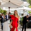 Petra Nemcova arrive à l'hôtel "Martinez" lors du 72ème Festival International du Film de Cannes, France, le 21 mai 2019.