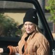 Exclusif - Hilary Duff est allée rendre visite à des amis dans le quartier de Studio City à Los Angeles, le 23 février 2020.