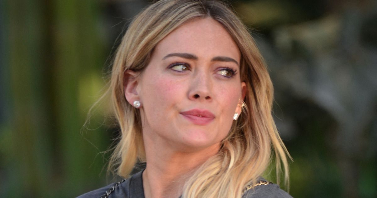 Hilary Duff à Melrose Place. Los Angeles. Le 24 septembre 2019. @Splash