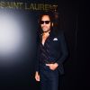 Lenny Kravitz assiste au défilé de mode Saint Laurent, collection prêt-à-porter automne-hiver 2020/2021 à Paris le 25 février 2020.