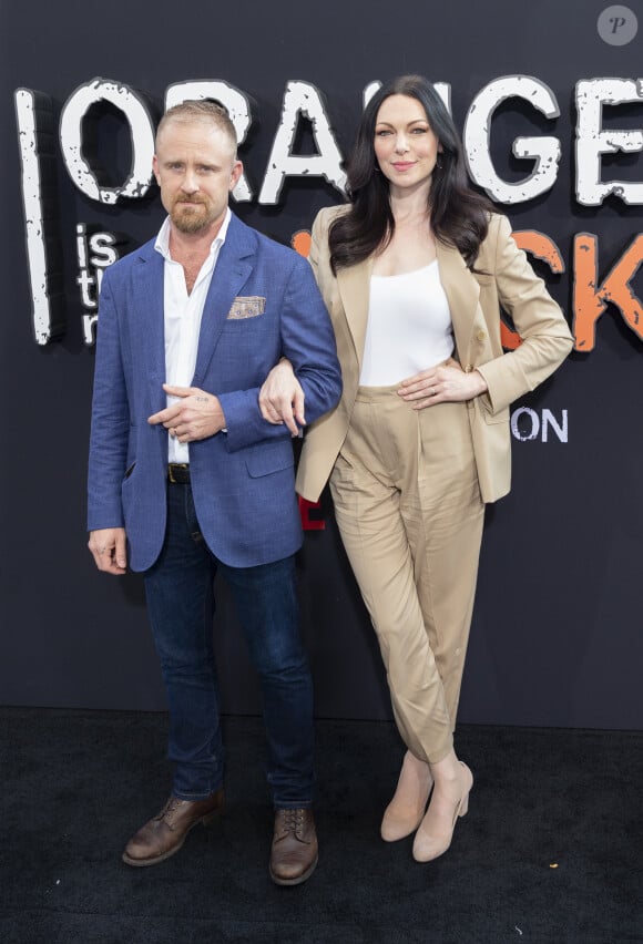 Ben Foster et Laura Prepon - Les célébrités assistent à l'avant-première de la saison 7 de 'Orange Is The New Black' à New York, le 25 juillet 2019.  Celebrities attending the premiere of Season 7 of 'Orange is New Black' in New York on July 25th, 2019.25/07/2019 - New York