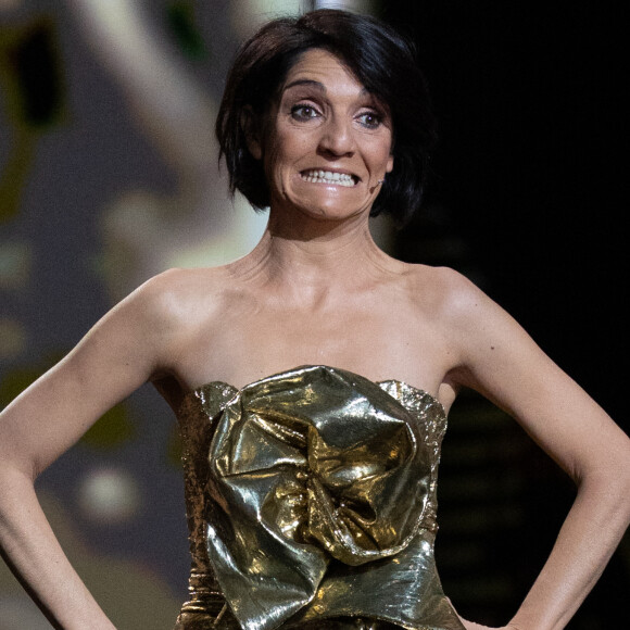 Florence Foresti, maitresse de cérémonie lors de la 45ème cérémonie des César à la salle Pleyel à Paris le 28 février 2020 © Olivier Borde / Dominique Jacovides / Bestimage