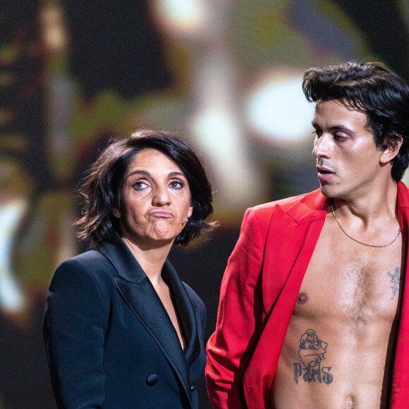 Florence Foresti, maitresse de cérémonie lors de la 45ème cérémonie des César à la salle Pleyel à Paris le 28 février 2020 © Olivier Borde / Dominique Jacovides / Bestimage