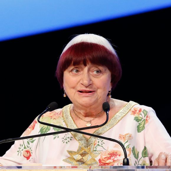 Agnes Varda - Scène - 39ème cérémonie des Cesar au théâtre du Châtelet à Paris le 28 février 2014.