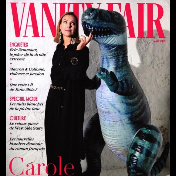 Retrouvez l'interview intégrale de Carole Bouquet dans le magazine "Vanity Fair", n°77 du 2 mars 2020.