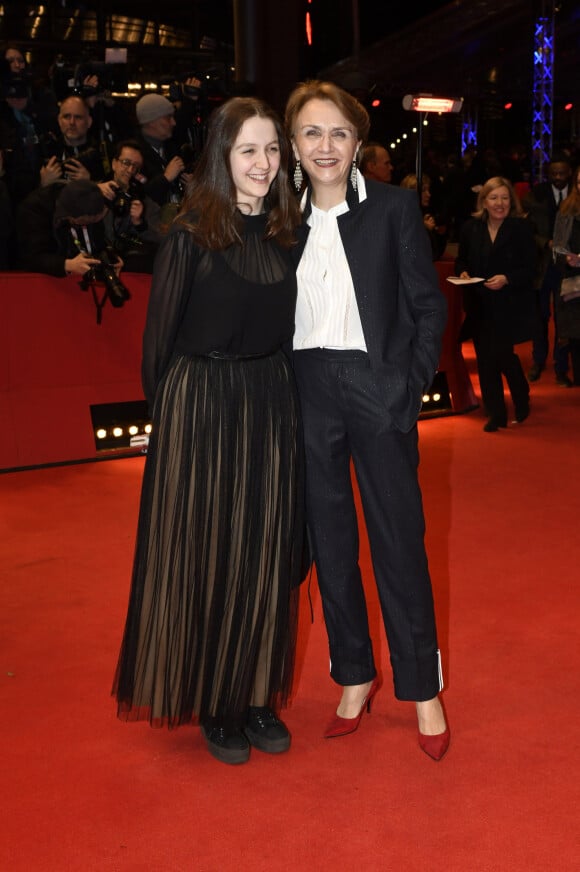 Anne-Marie Descotes et sa fille Clara - Cérémonie de clôture de la 70e édition du festival international du film de Berlin (La Berlinale 2020), le 29 février 2020. © Future-Image via Zuma Press/Bestimage