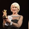 Helen Mirren a reçu le prix "Ours d'honneur" à l'occasion du 70e Festival international du film de Berlin, La Berlinale. Le 27 février 2020 © Future-Image / Zuma Press / Bestimage
