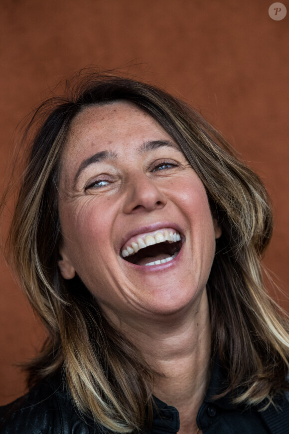 Alexia Laroche-Joubert - People au village pour la finale hommes lors des internationaux de France de tennis de Roland Garros 2019 à Paris le 9 juin 2019. © Jacovides - Moreau / Bestimage