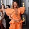 Chrissy Teigen assiste à la 62ème soirée annuelle des Grammy Awards, au Staples Center. Los Angeles, le 26 janvier 2020.