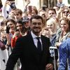 Katy Perry et son fiancé Orlando Bloom - Les invités arrivent au mariage de E. Goulding et C. Jopling en la cathédrale d'York, le 31 août 2019