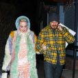 Exclusif - Katy Perry et Orlando Bloom arrivent au restaurant Matsuhisa dans la station de Aspen le 2 janvier 2019.