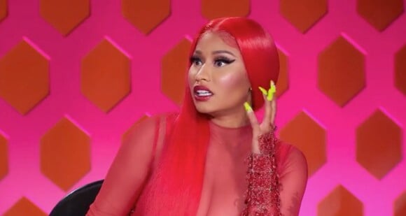 Nicki Minaj dans la douzième saison de l'émission "RuPaul's Drag Race".