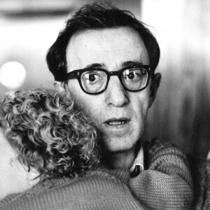 Woody Allen et Dylan Farrow. Photo prise le 10 octobre 1987. @PA Photos/ABACAPRESS.COM