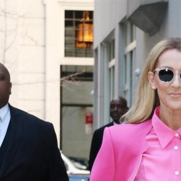 Celine Dion à New York le 7 mars 2020.