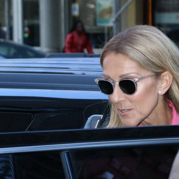 Celine Dion à New York le 7 mars 2020.