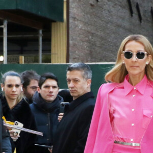 Celine Dion à New York le 7 mars 2020.