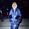 Celine Dion brave le froid de New York avec une maxi doudoune le 7 mars 2020.