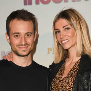 Hugo Clément et sa compagne Alexandra Rosenfeld (Miss France 2006) - Avant-première du film "Mon Inconnue" au cinéma UGC Normandie à Paris le 1er avril 2019. © Coadic Guirec/Bestimage