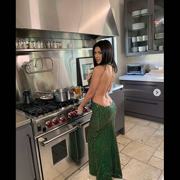 Kourtney Kardashian. Février 2020.