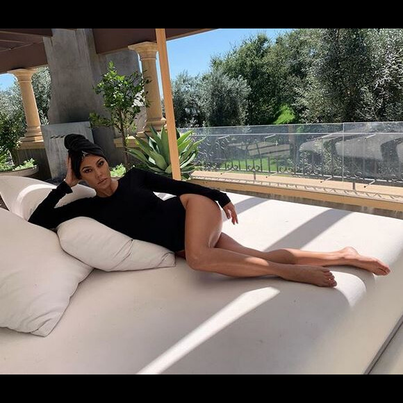 Kourtney Kardashian. Septembre 2019.
