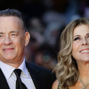 Tom Hanks et sa femme Rita Wilson sur le tapis rouge lors du 11ème Festival du Film de Rome à l'Auditorium à Rome, le 13 octobre 2016. © Evandro Inetti via ZUMA Wire/Bestimage