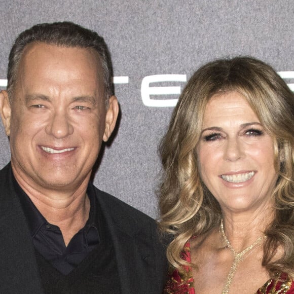 Tom Hanks et sa femme Rita Wilson à la première de "Inferno" à Florence. Italie, le 8 octobre 2016. © Future-Image via Zuma Press/Bestimage