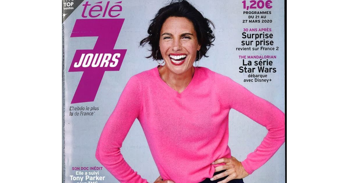 Alessandra Sublet En Couverture Du Nouveau Magazine De T L Jours