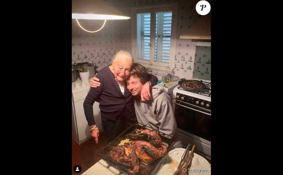 Jean Imbert et sa grand-mère Nicole, avec qui il a lancé ...