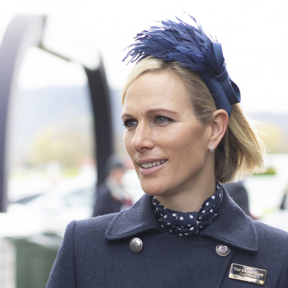 Zara Tindall au Festival de Cheltenham à l'hippodrome de Cheltenham, 10 mars 2020