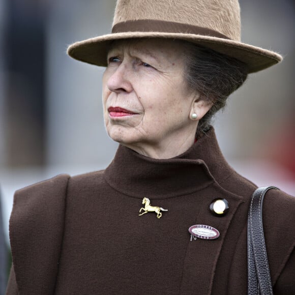 La princesse Anne lors du festival de Cheltenham le 11 mars 2020.