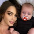 Nabilla et son fils Milann (4 mois) sur Instagram - 8 février 2020