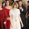 Anna Wintour au Met Gala 2018, vernissage de l'exposition 'Heavenly Bodies: Fashion and the Catholic Imagination' à New York, le 7 mai 2018.